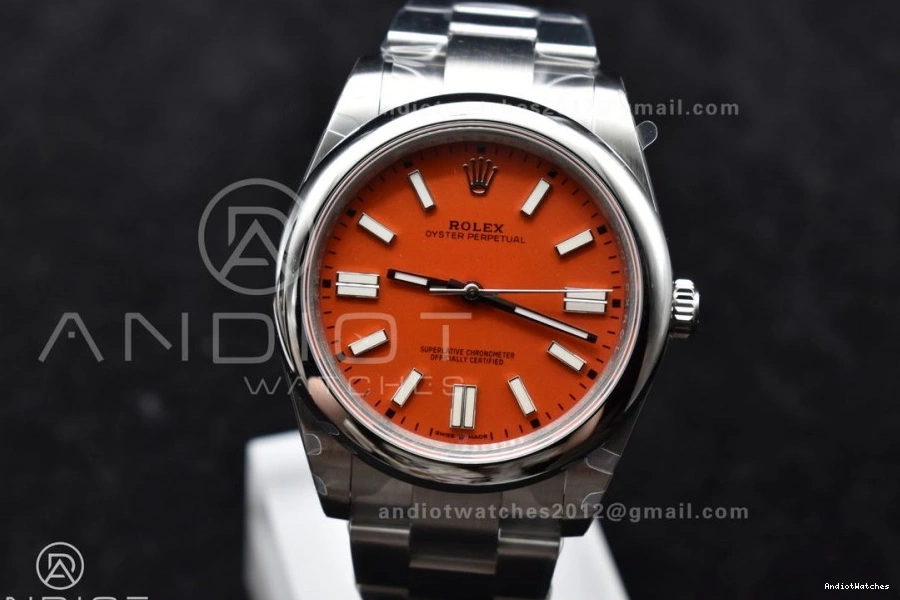 41mm 1:1 904L Orange 946 Edition 124300 DIWF Oyster Best EasyCare A Perpetual Steel Dial 0303